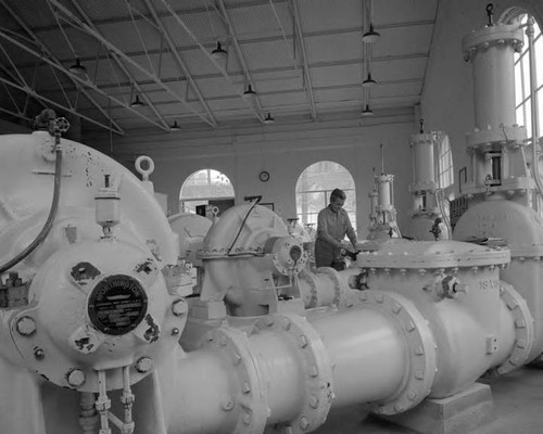 Buena Vista pumping plant interior