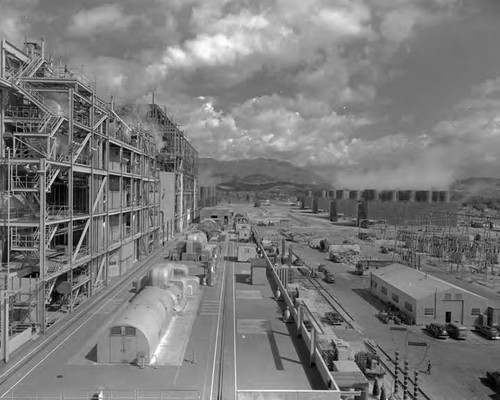 Valley steam plant construction