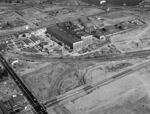 Air view of Harbor Steam Plant