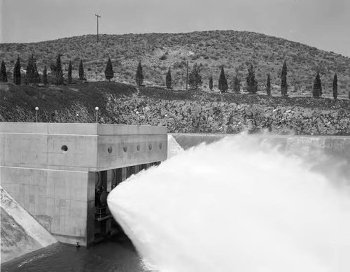 Arrival of Colorado River water to Lake Mathews