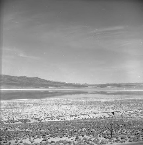 View of Owens Lake from the Alabama Gate control structure