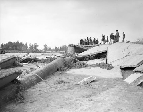 Damage caused by heavy rain