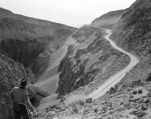 Another view of the road into the Gorge