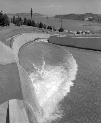 Spillway from Upper San Fernando Reservoir to Lower San Fernando