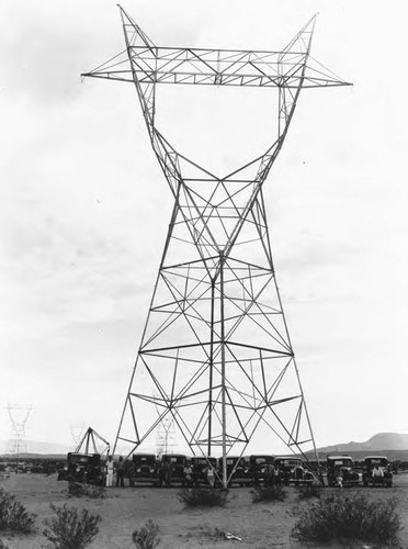 Boulder Dam transmission line tower