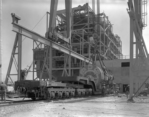 Valley steam plant construction progress