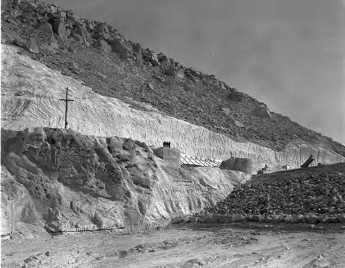 Pleasant Valley Dam construction