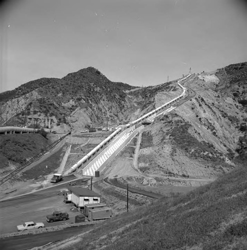 Second Los Angeles Aqueduct cascades construction progress