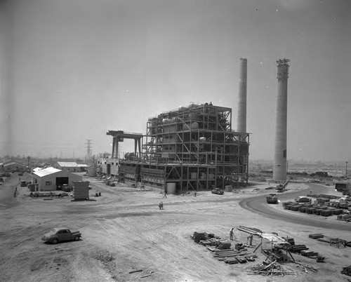 Valley steam plant construction