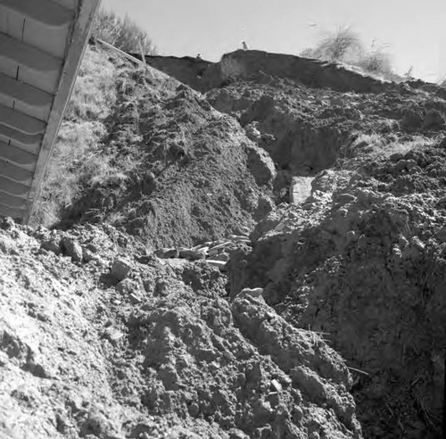 Water main break at 17728 Marcello Place, Encino, California