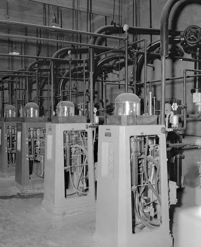 Harbor steam plant chlorination room