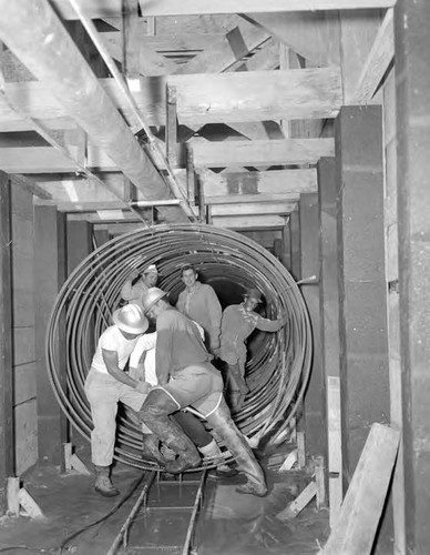 Stone Canyon Reservoir tunnel repair