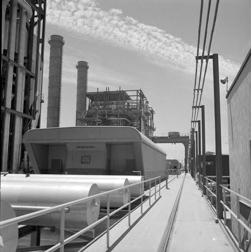 Haynes steam plant construction in progress