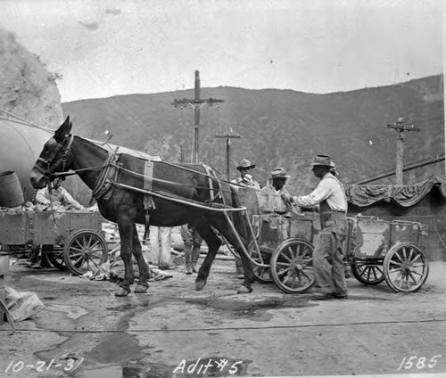 Los Angeles Aqueduct Construction