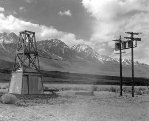 Typical well in Owens Valley