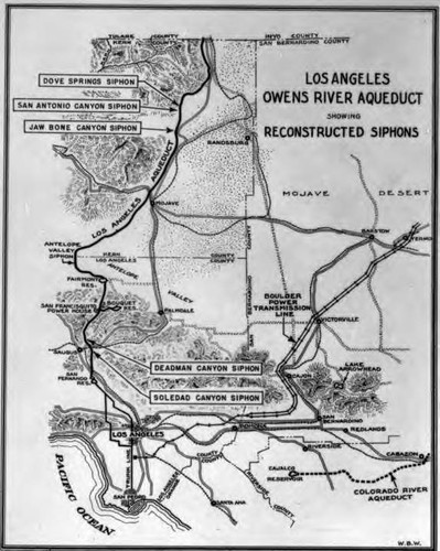 Los Angeles Aqueduct Construction