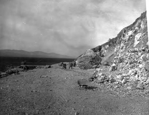 Rock quarry - aqueduct construction