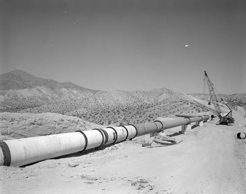 Second Los Angeles Aqueduct in the Sand Canyon area