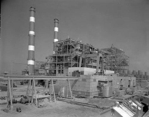 Valley steam plant construction