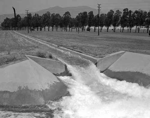 Water entering Upper San Fernando (Van Norman) Reservoir