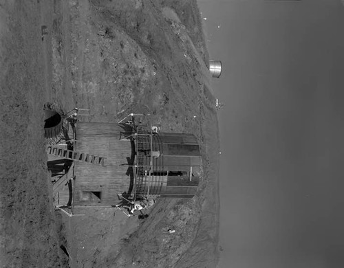 Eagle Rock Reservoir construction