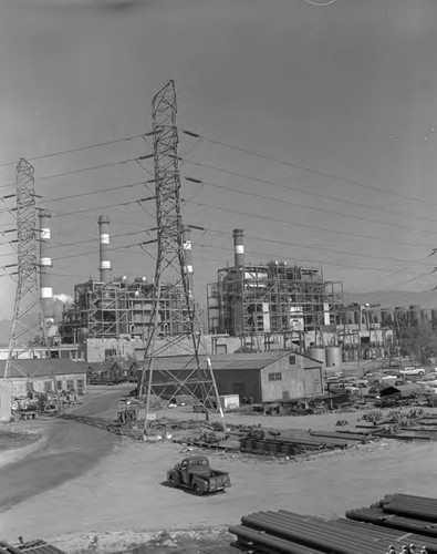 Valley steam plant construction