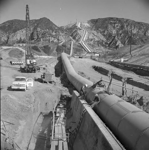 Foothill power plant construction