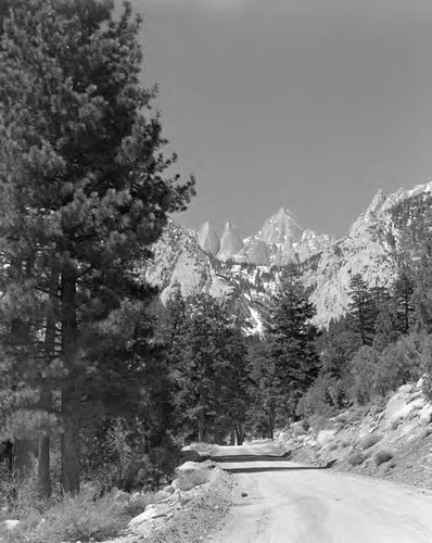 Mt. Whitney from Whitney Portal Road