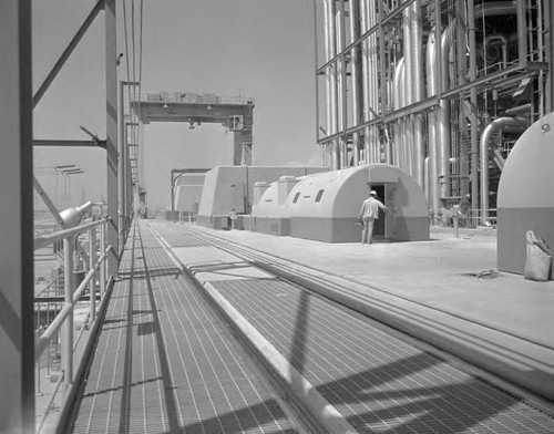 Generator deck at Haynes Steam Plant