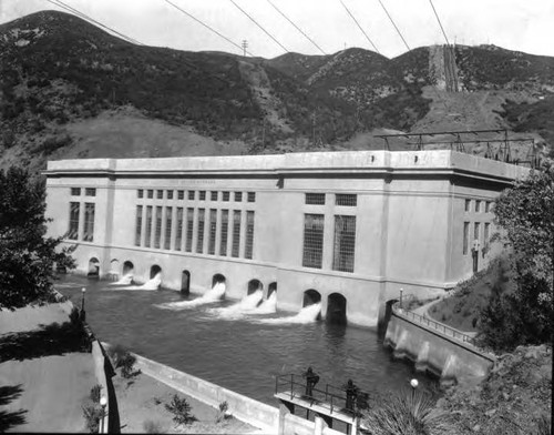 General view of San Francisquito Power Plant 1