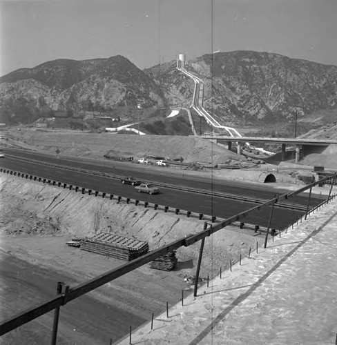 Second Los Angeles Aqueduct Cascases construction progress