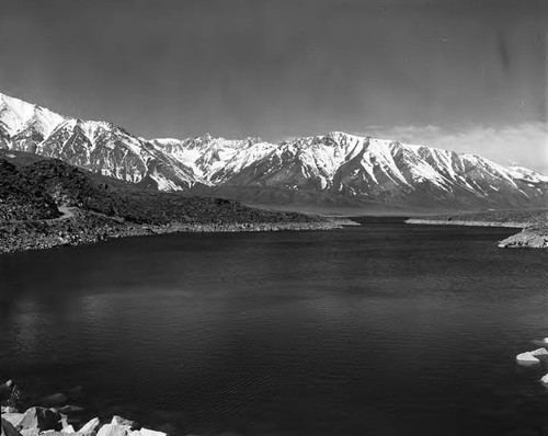 Crowley Lake from Long Valley Dam