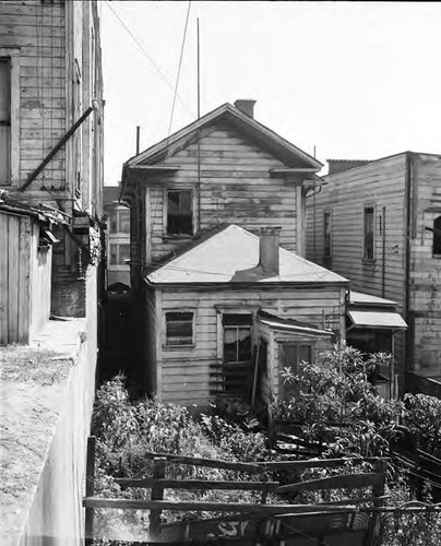 Houses that were on the site of new DWP building