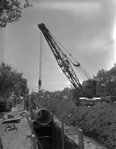 Pipeline construction - Westgate truck line