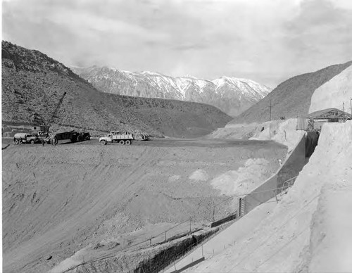 Pleasant Valley Dam construction