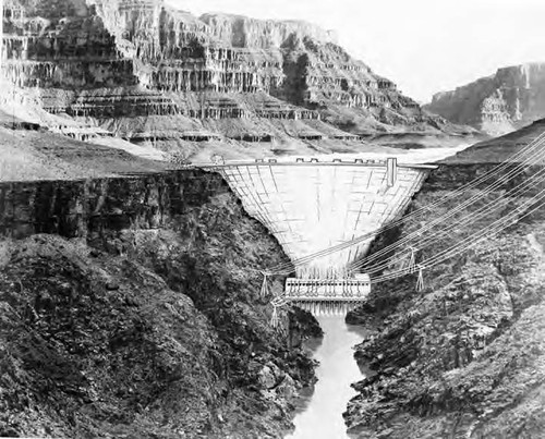 Bridge Canyon dam site