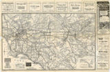 California Automobile Road Map, 1914