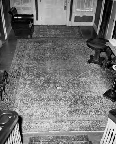 Oriental carpet (numbered "10")