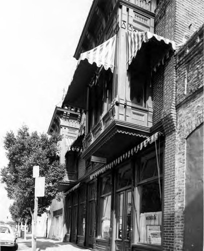 Main Street facade of Sepulveda House