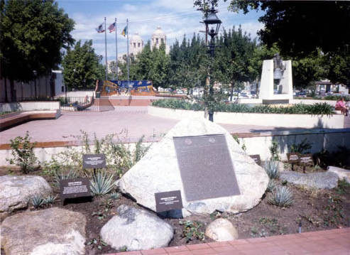 Indian plaque dedication