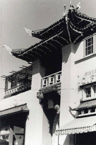 Hong Building, owned by Y.C. Hong and family, on Gin Ling Way, Chinatown