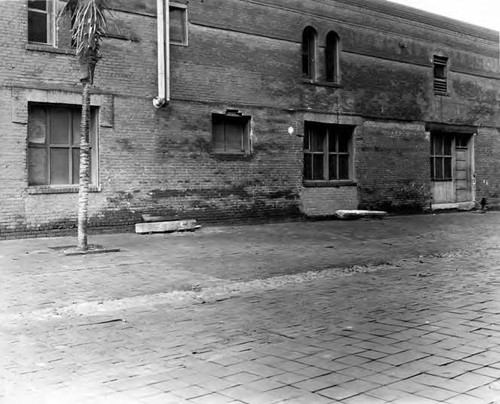 Olvera Street side of the Simpson building