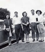 Group photo including Tom Woo (left) and Gerry Jann (right)