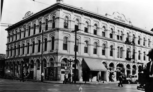 Pico House at Main Street and Plaza Street corner