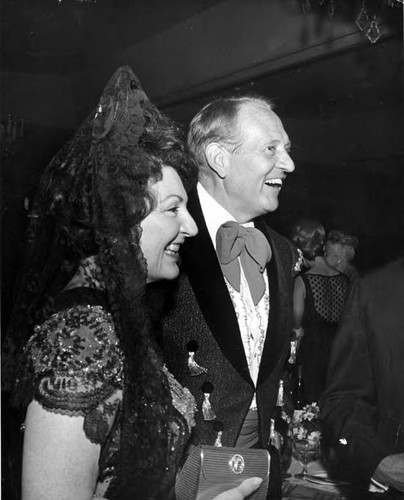 Los Amigos: Art Linkletter and wife