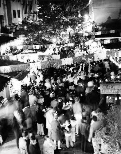 Las Posadas celebration on Olvera Street