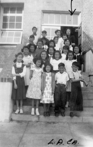 Lily Chan's class at the Catholic Chinese School at Bishop Road School