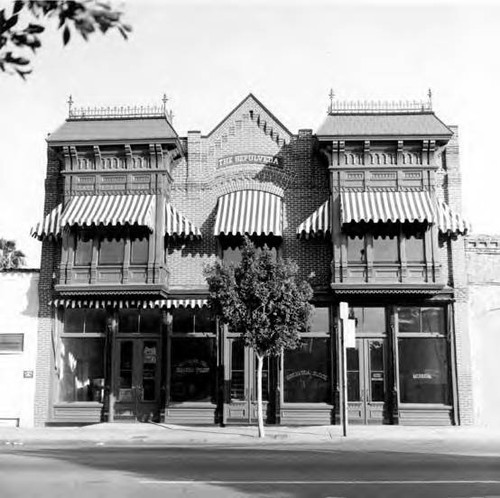 Main Street's view of the Sepulveda House