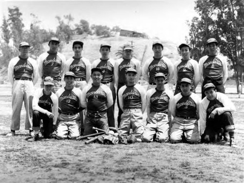 Mandarin baseball team photo