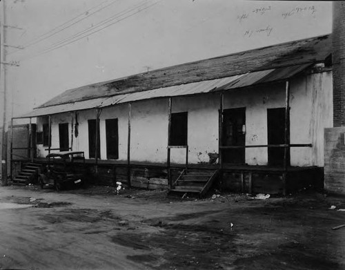 Avila Adobe, Olvera Street facade